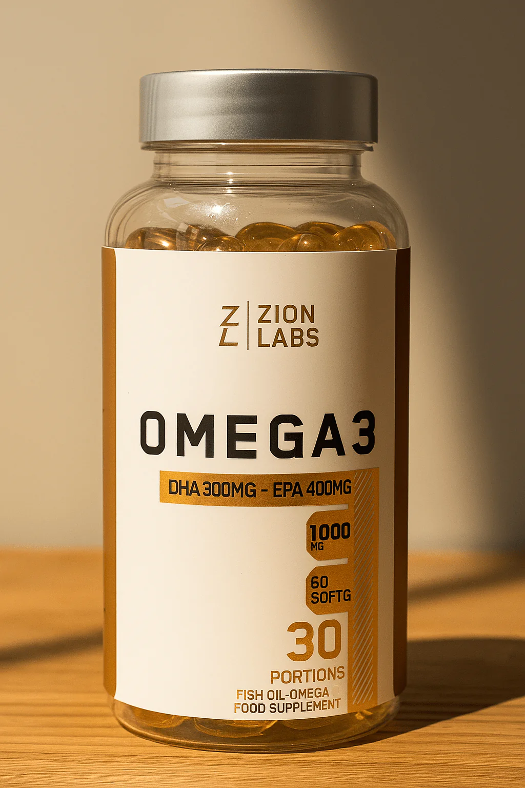 Zion Labs - Omega 3 Fish Oil